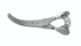 Glover Bulldog Clamp Forceps, Curved, Adjustable Tension, 18mm Jaw, Overall Length 2" (51mm) - 38-7181BX