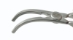 Glover Bulldog Clamp Forceps, Curved, Adjustable Tension, 18mm Jaw, Overall Length 2" (51mm) - 38-7181BX