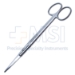 Gorney Dissecting Scissors, Straight, Blunt Tips, Both Blades Serrated, Round Shanks, Two Tone Finish, Overall Length 6-3/4" (170mm) - 19-13900