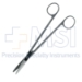 Gorney Facelift Scissors, Straight, Serrated Blades, Ring Handles, Two Tone Finish, Overall Length 7" (178mm) - 19-13818