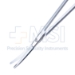 Gorney-Freeman Platysma Scissors, Super Cut, Curved, Beveled Blades, Semi-Sharp Outside Edges, Blunt Flattened Tips, Overall Length 9-1/4" (230mm) - 19-133839