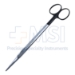 Gorney Scissors, Super Cut, Serrated Straight Tips, Black Rings, Two Tone Finish, Overall Length 7" (178mm) - 19-133818
