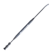 Gorney Septum Suction Elevator, 3mm Port, Round End, Overall Length 7-1/2" (190mm) 