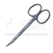 Gradle Stitch Scissors, Slightly Curved, Sharp Tips, Ring Handles, Overall Length 3-3/4" (95mm) - E3316