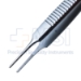 Graefe Iris Forceps, Straight, Serrated, Overall Length 2-3/4" (70mm) - 285-604-07