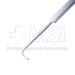 Graefe Muscle Hook, #2, Smooth Flat Handle, 10mm Tip To Bend, Overall Length 5-1/2" (139mm) - 11-4-7831