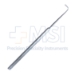 Graefe Muscle Hook, #3, Smooth Flat Handle, 10mm Tip To Bend, Overall Length 5-3/4" (145mm) - 11-4-7841