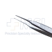 Graefe Iris Forceps, Straight, 1 x 2 Teeth, Fine, Polished Finish, Overall Length 2-7/8" (70mm) - 5-2595