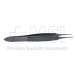 Graefe Iris Forceps, Straight, 1 x 2 Teeth, Fine, Polished Finish, Overall Length 2-7/8" (70mm) - 5-2595