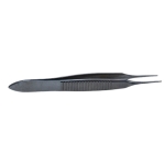 Graefe Iris Forceps, Straight, 1 x 2 Teeth, Fine, Polished Finish, Overall Length 2-7/8" (70mm) 253966,5-2595,08-01206,E1484