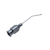 Graether Collar Button, 23ga Cannula, Angled 45 Degrees, 10mm Tip To Bend, Polished Finish, Excluding Hub Overall Length 7/8" (23mm) K3-4930,E0566 A,91-7105,5227E,K3-4930,91-7105,E0566 A