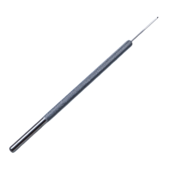 Graether Collar Button, Straight Shaft, Round Knurled Handle, Polished Finish, Overall Length 4-3/4" (120mm) K3-4900,E0566 S,08-04240,5228E,K3-4900,08-04240,E0566 S