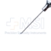 Graether Collar Button, 23ga Cannula, Straight Shaft, Polished Finish, Including Hub Overall Length 1-5/8" (40mm) - 5-1677