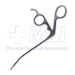 Grasping Forceps, Curved Right 30 Degrees, 2.7mm Shaft Diameter, Insulated, Working Length 5-1/8" (130mm), Overall Length 8-1/2" (217mm) - 99-6127SP