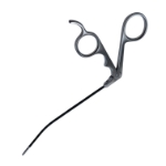 Grasping Forceps, Curved Right 30 Degrees, 2.7mm Shaft Diameter, Insulated, Working Length 5-1/8" (130mm), Overall Length 8-1/2" (217mm) 