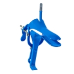 Graves Vaginal Speculum, Insulated, Small, Smoke Evacuation Tube, Blade Width 7/8" (22.2mm), Overall Length 3" (76mm) 