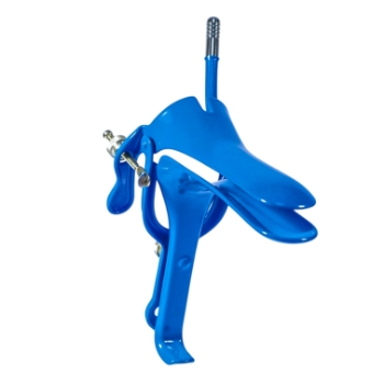 Graves Vaginal Speculum, Insulated, Small, Smoke Evacuation Tube, Blade Width 7/8" (22.2mm), Overall Length 3" (76mm) 