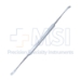 Green Spatula, Double Ended, One End 4mm x 14mm, Other Is 5mm x 16mm, Overall Length 6" (152mm) - 29-681MX