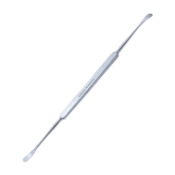 Green Spatula, Double Ended, One End 4mm x 14mm, Other Is 5mm x 16mm, Overall Length 6" (152mm) 