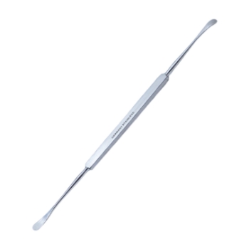 Green Spatula, Double Ended, One End 4mm x 14mm, Other Is 5mm x 16mm, Overall Length 6" (152mm) 