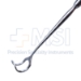 Green Retractor, 20mm Wide x 23mm Deep Fenestrated Blade, Fenestrated Handle, Overall Length 8-1/2" (216mm) - E1524