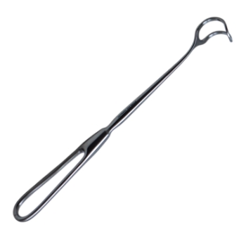 Green Retractor, 20mm Wide x 23mm Deep Fenestrated Blade, Fenestrated Handle, Overall Length 8-1/2" (216mm) 