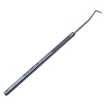Green Strabismus Hook, Flat 7mm Hook, Serrated Flat Handle, Polished Finish, Overall Length 5-1/8" (130mm) K3-6850,E0588,08-04402,3678E,K3-6850,08-04402,E0588