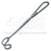 Green Thyroid Retractor, 3/4" x 1" Blade, Overall Length 8-3/4" (222mm) - 311243J