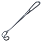 Green Thyroid Retractor, 3/4" x 1" Blade, Overall Length 8-3/4" (222mm) 