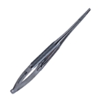 Gregory Needle Holder, Double Action, Straight, Strong 2mm Diamond Coated Jaws, With Lock, 10mm Diameter Knurled Handle, Overall Length 7" (180mm) 