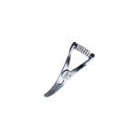 Gregory Miniature Vascular Clamp Forceps, 1.5mm Jaws, Extra Light, Angled 45 Degrees, Overall Length 4-1/2 " (115mm) 