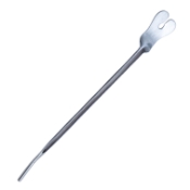 Grooved Director, Probe, Tongue Tie, Stainless Steel, Overall Length 5" (127mm) 