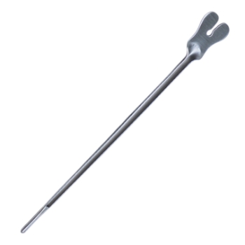 Grooved Director, Probe, Tongue Tie, Stainless Steel, Overall Length 6" (152mm) 