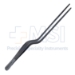 Gruenwald Ear Nasal Dressing Forceps, 18mm Long x 2mm Wide Tip, Working Length 4.1" (105mm), Overall Length 8" (203mm) - 61-15200