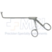 Gruenwald Forceps, Through Cutting, 2mm Bite, 70 Degrees Vertical, Working Length 5-1/2" (130mm) - 232-I00-50