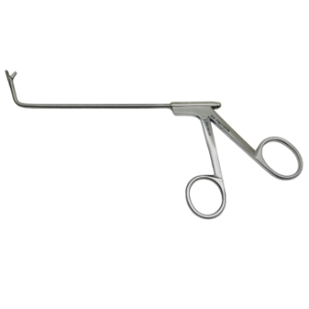 Gruenwald Forceps, Through Cutting, 2mm Bite, 70 Degrees Vertical, Working Length 5-1/2" (130mm) 