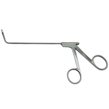 Gruenwald Forceps, Through Cutting, 2mm Bite, 70 Degrees Vertical, Side Opening Right 