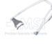 Guyton-Park Speculum, Fenestrated 14mm Blades, Dull Finish, 53mm Spread, Suture Posts, Canthus Bar, Overall Length 3-1/4" (82mm) - 5-5111