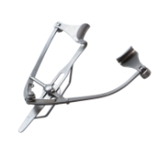 Guyton-Park Speculum, Solid 14mm Blades, Dull Finish, 45mm Spread, Suture Posts, Canthus Bar, Overall Length 3-1/4" (82mm) K1-5900,E4001