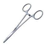 Halsey Needle Holder, Smooth, Overall Length 5" (127mm) 