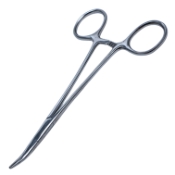 Halstead Mosquito Forceps, Curved, Floor Grade, Overall Length 5" (127mm), Minimum Quantity 12 