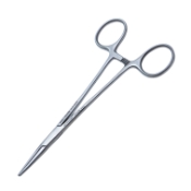 Halstead Mosquito Forceps, Straight, 25mm Serrated Jaws, Overall Length 5-1/2" (140mm) 