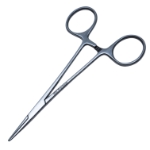 Halstead Mosquito Forceps, Petit-Point, Delicate, Straight Tips, Overall Length 4-3/4" (121mm) 