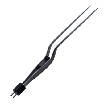 Hardy Bayonet Bipolar Forceps, 0.7mm Tip, Overall Length 8-1/4" (210mm) 