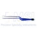 Hardy Bayonet Bipolar Forceps, Insulated, Travel Stop, 1mm Tip, Overall Length 8-1/2" (216mm) - 108-I18-03A