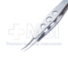 Harms Tying Forceps, Curved, 23mm Shafts, 6mm Tying Platforms, Three Hole Handle, Overall Length 4" (100mm) - 11-6-6521