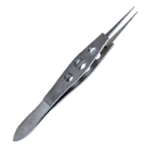 Harms Tying Forceps, Straight, 23mm Shafts, 6mm Tying Platforms, Three Hole Handle, Overall Length 4" (100mm) 1684444,11/6/6511,K5-5400