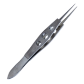Harms Tying Forceps, Straight, 23mm Shafts, 6mm Tying Platforms, Three Hole Handle, Overall Length 4" (100mm) 1684444,11/6/6511,K5-5400