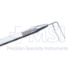 Harms Trabeculotome Left, 9mm Long Pointed Tips, 3mm Spread, Round Knurled Handle, Polished Finish, Overall Length 1-3/4"(46mm) - 5-1532-L