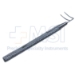 Harms Trabeculotome Left, 9mm Long Pointed Tips, 3mm Spread, Round Knurled Handle, Polished Finish, Overall Length 1-3/4"(46mm) - 5-1532-L